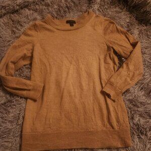jcrew size medium tan sweater